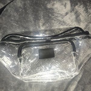 Vs pink clear Fanny pack